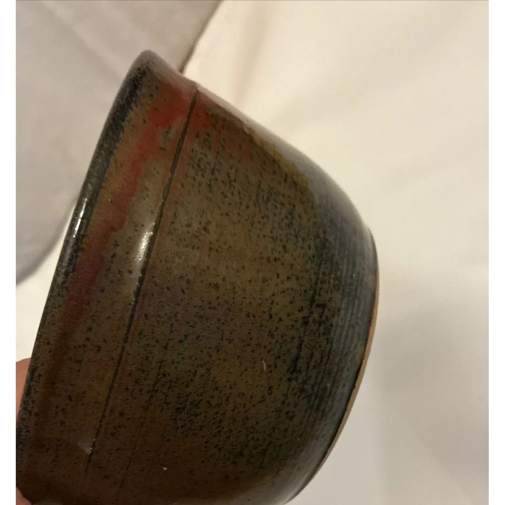 Rohde Studio Wheel Thrown Stoneware Ceramic Glaze Small Serving Bowl